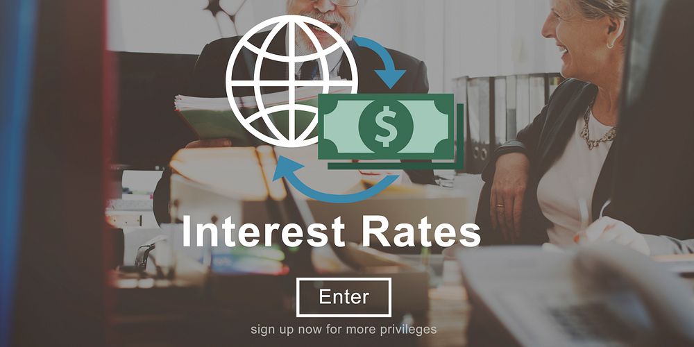 Interest Rates Loan Money Percentage Profit Concept