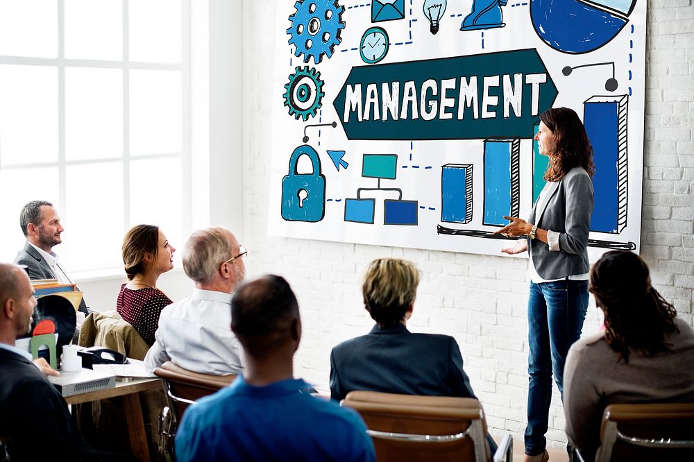 Management Organization Leadership Strategy Concept