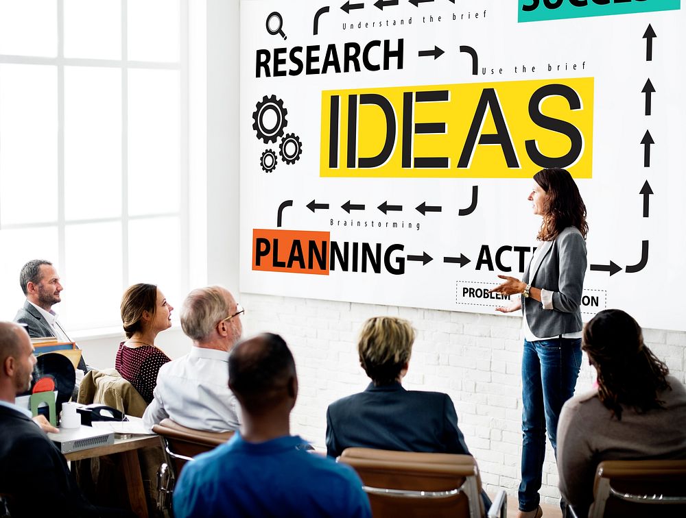 Ideas Research Planning Success Conceptualize Concept