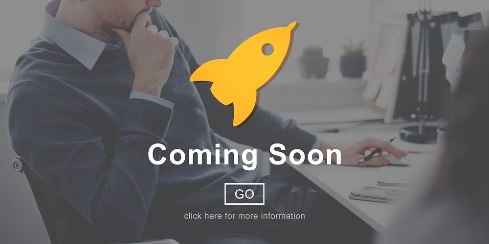 Coming Soon Start Ideas Website Rocket Concept