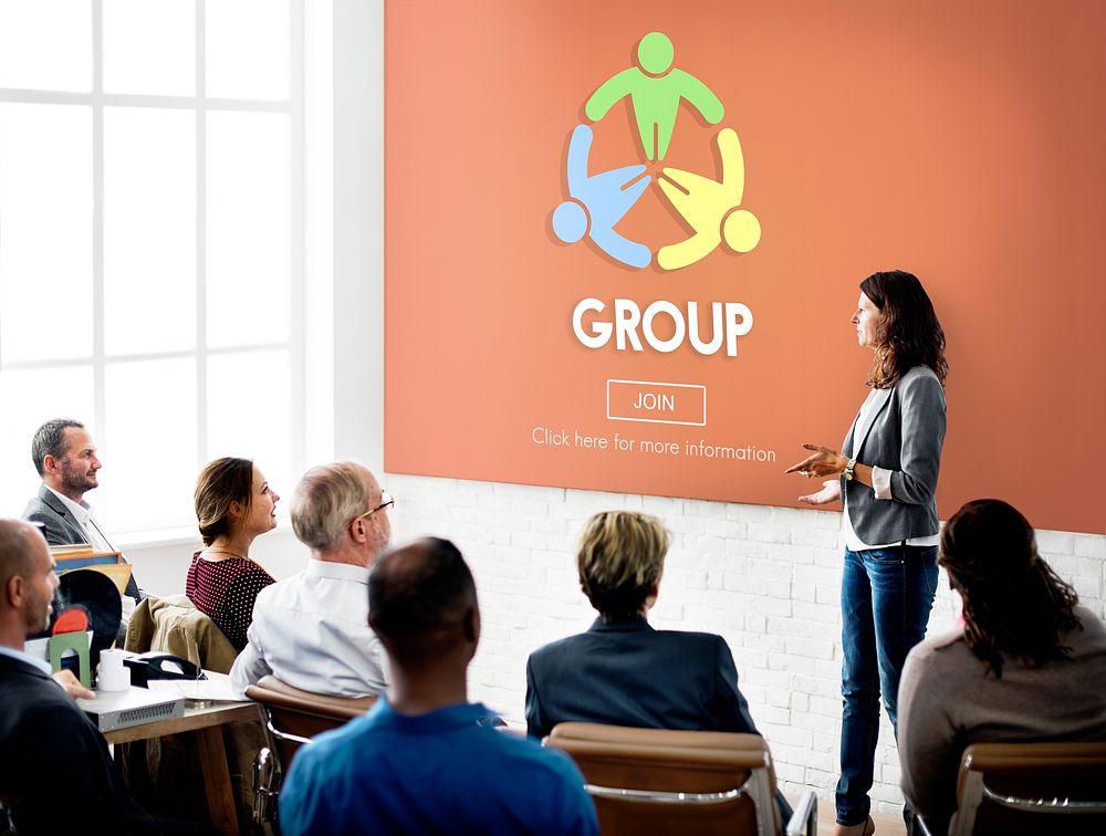 Group Teamwork Organization Society Concept