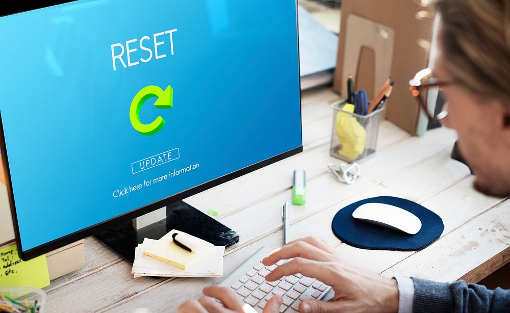 Reset Restart Back Beginning Concept