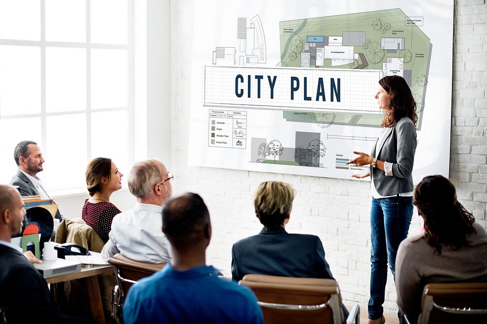 City Plan Municipality Community Town Management Concept