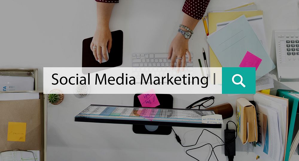 Social Media Marketing Online Advertisement Digital Commercial Concept