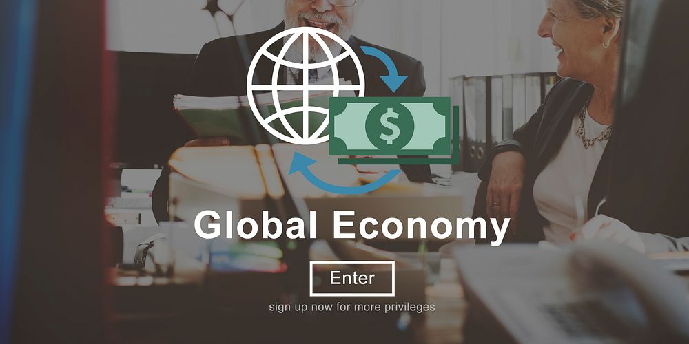Economy Global Currency Financial Investment Concept