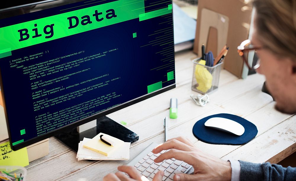 Big Data Database Digital Information Technology Concept