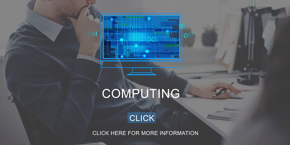 Computing Technology Data Digital Concept