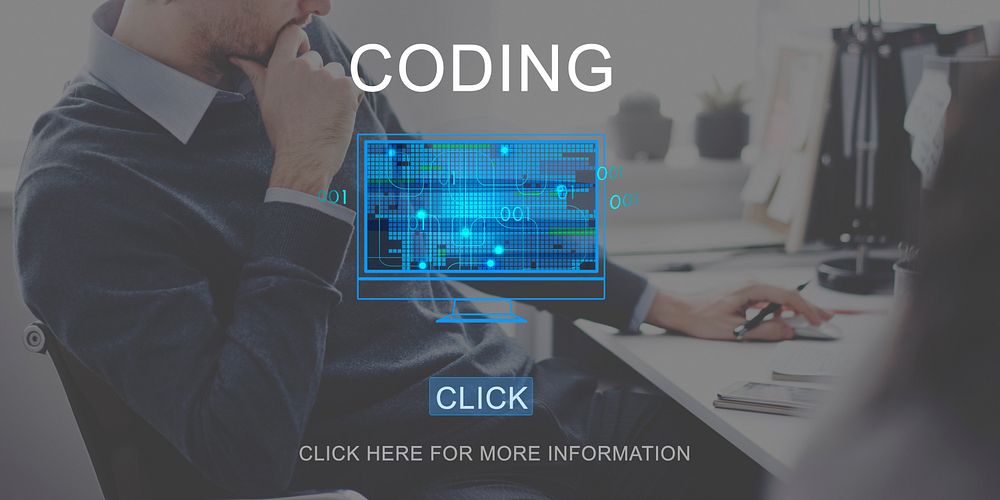 Coding Technology Computing Data Digital Concept