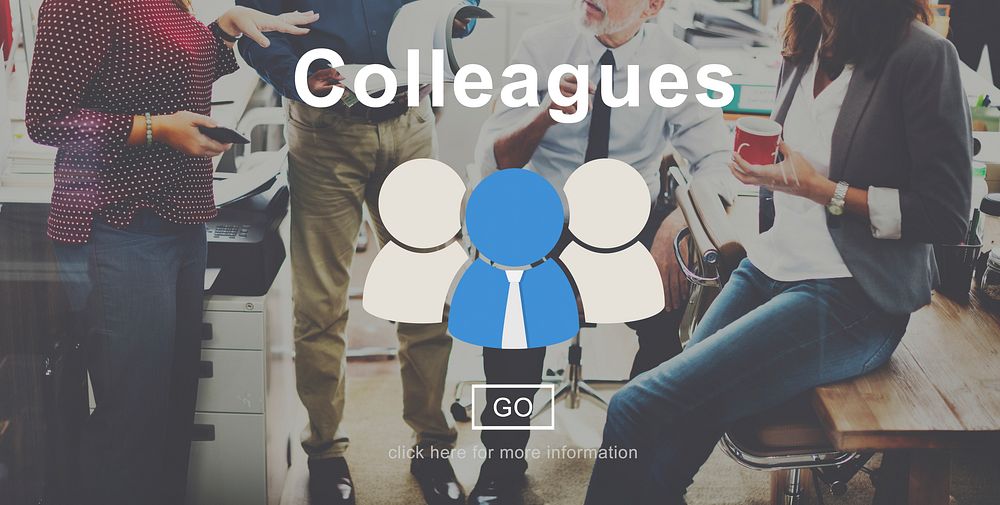 Colleagues Corporate Connection Collaboration Team Concept