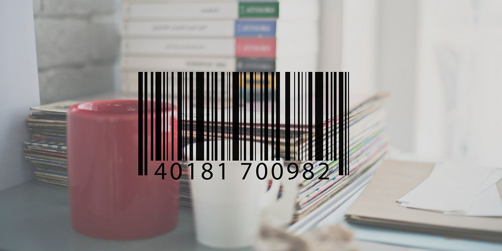 Barcode Data Eletronic Industry Label Laser Retail Concept
