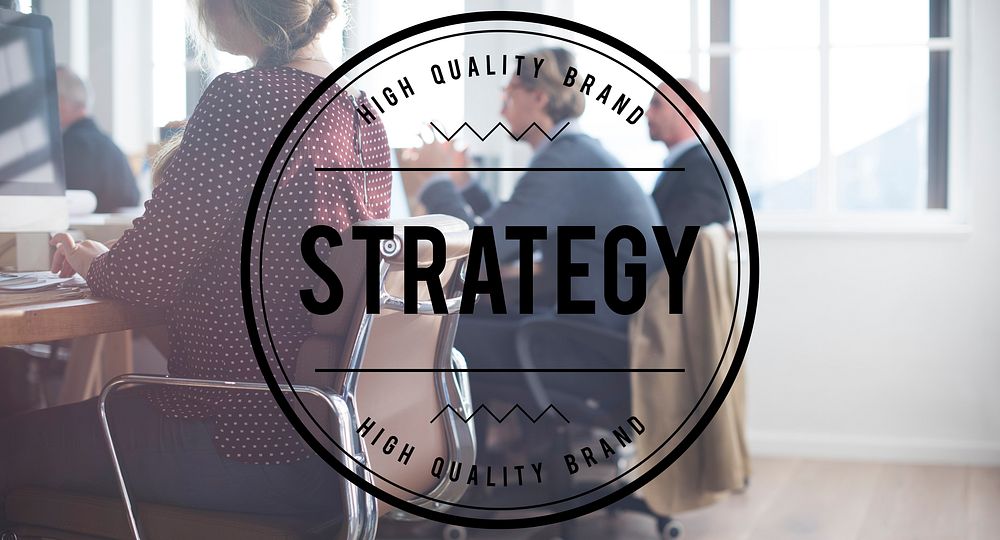 Strategy Solution Planning Business Success Target Concept