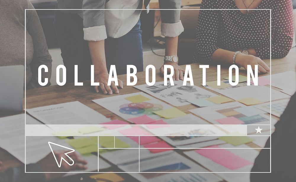 Collaboration Group Team Partnership Concept