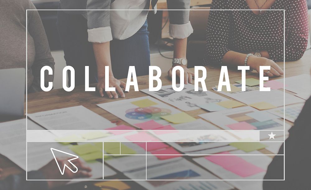 Collaborate Group Team Partnership Concept