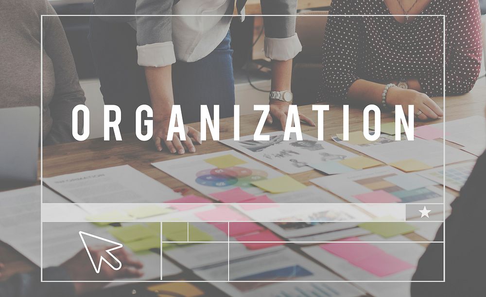 Ognanization Corporate Management Planning Concept