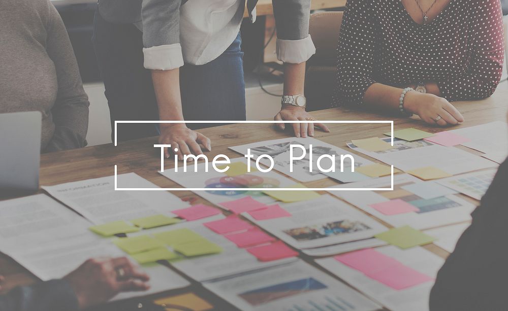 Time to Plan Management Idea Mission Objective Concept