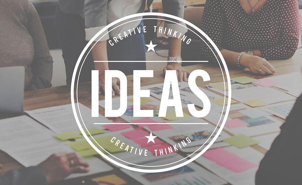 Ideas Thoughts Design Action Plan Concept