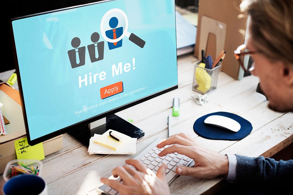 Hire Me Career Employment Hiring Occupation Concept