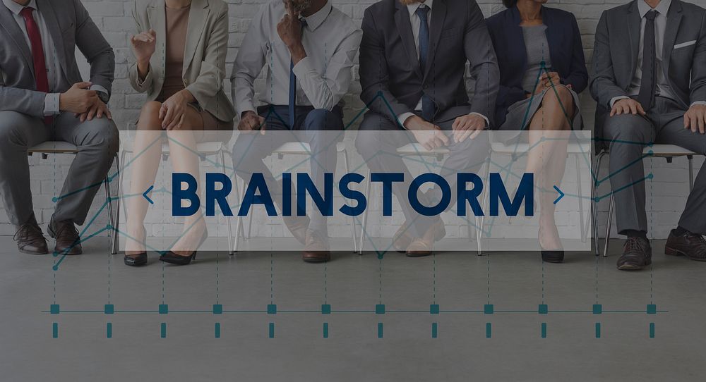 Brainstorm Meeting Planning Ideas Strategy Word
