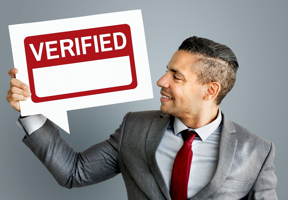 Verified Confirm Authorized Accepted Validate