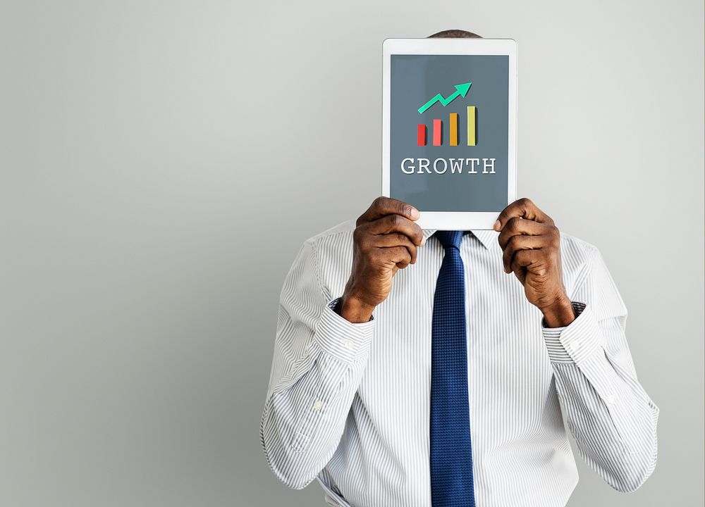 Growth Graph Profit Increase Concept