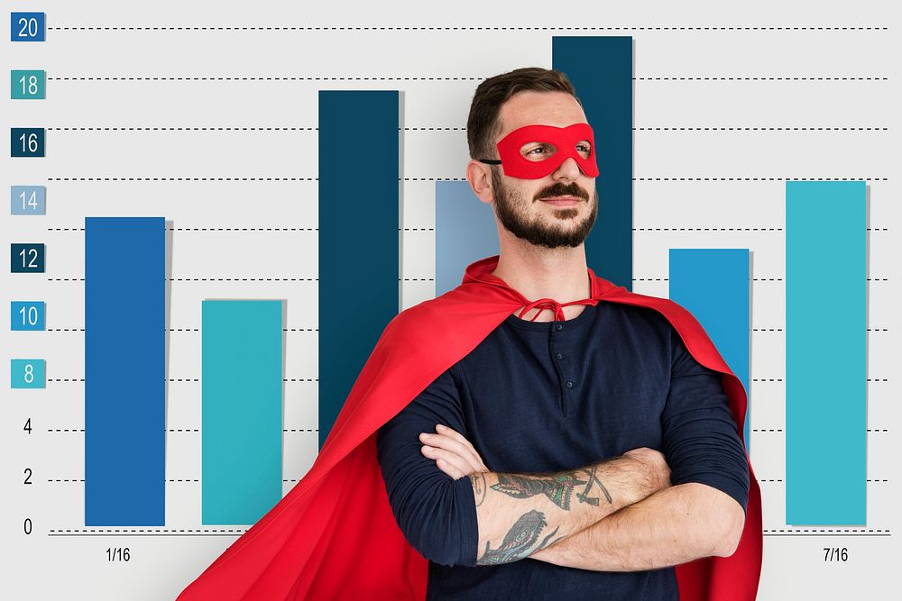 Bar Chart Analysis Research Concept