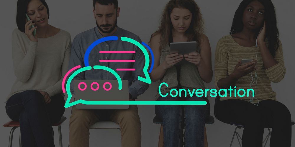 Communication Connection Speech Bubble Concept