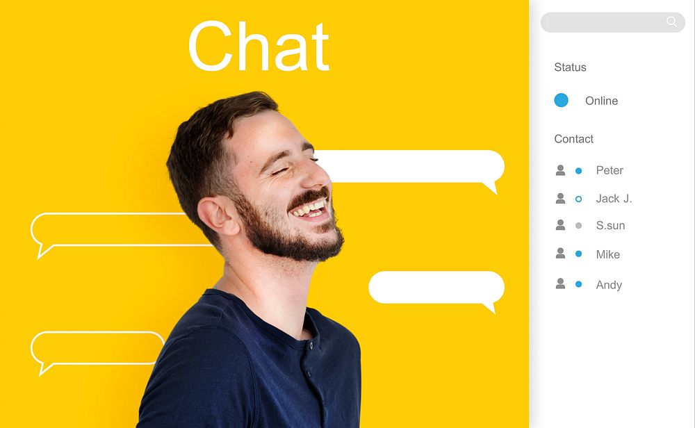 Chat Message Talk Connect Notification Word