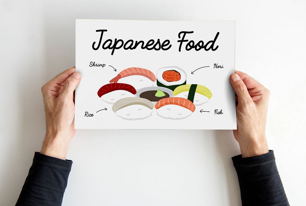 Japanese Food Meal Menu Concept