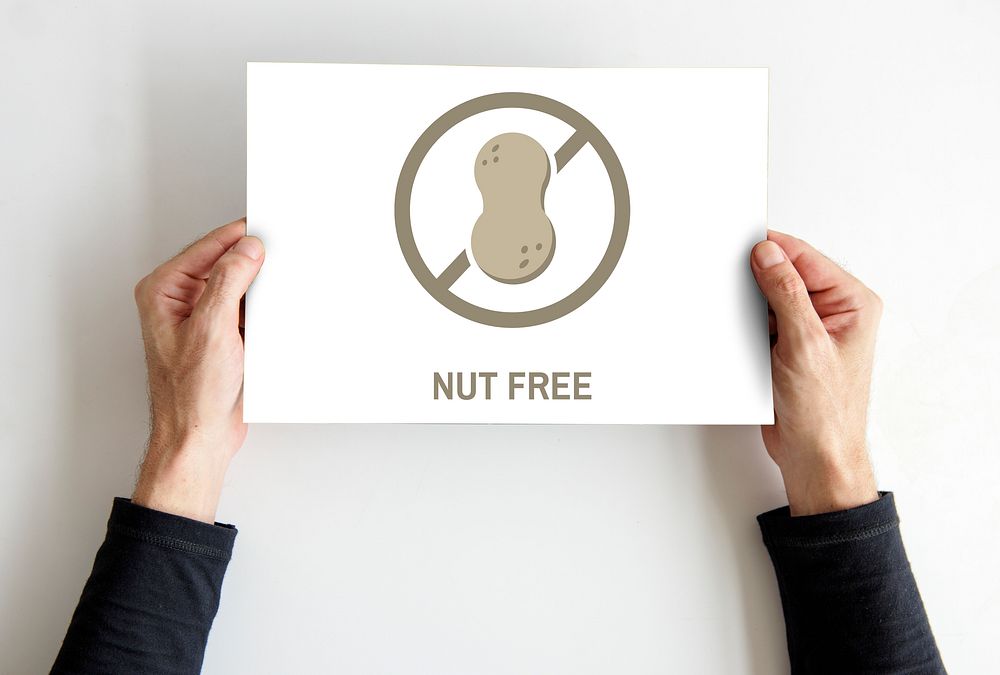 Nut Free Healthy Lifestyle Concept