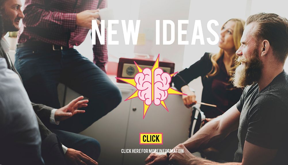 New Ideas Vision Creativity Imagination Concept