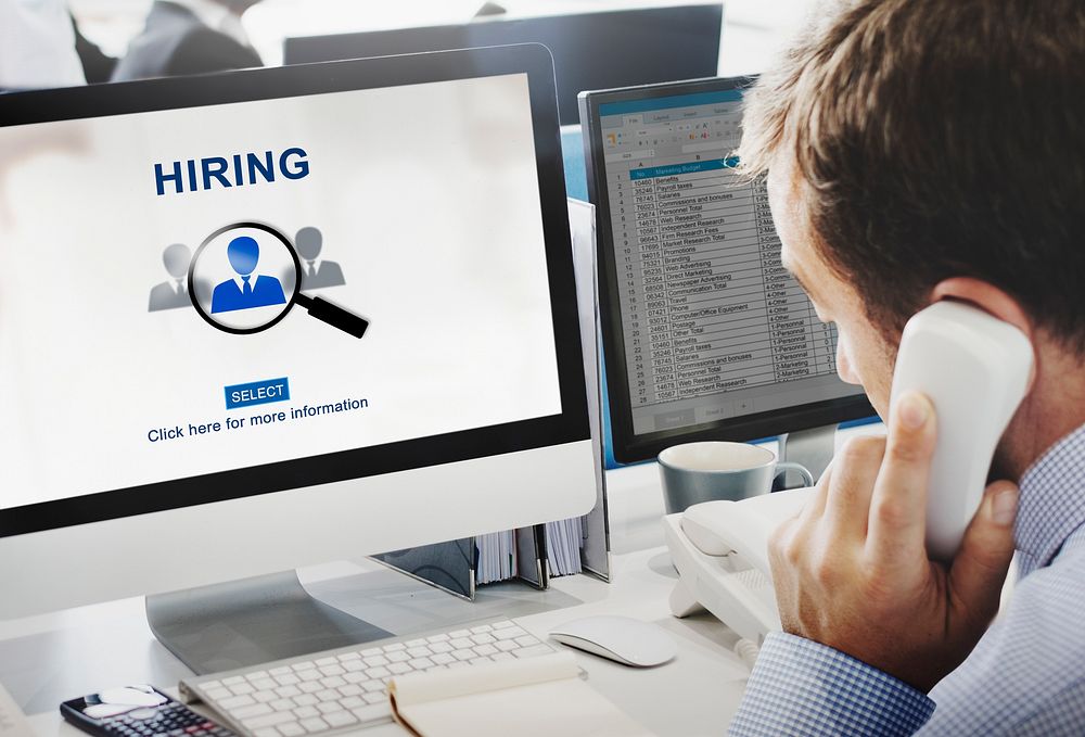 Hiring Occupation Recruitment Headhunting Jobs Concept