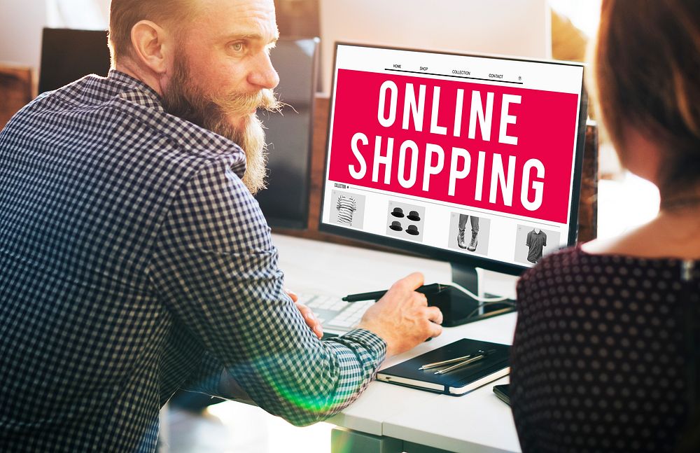Online Shopping Internet Website E-Commerce Concept