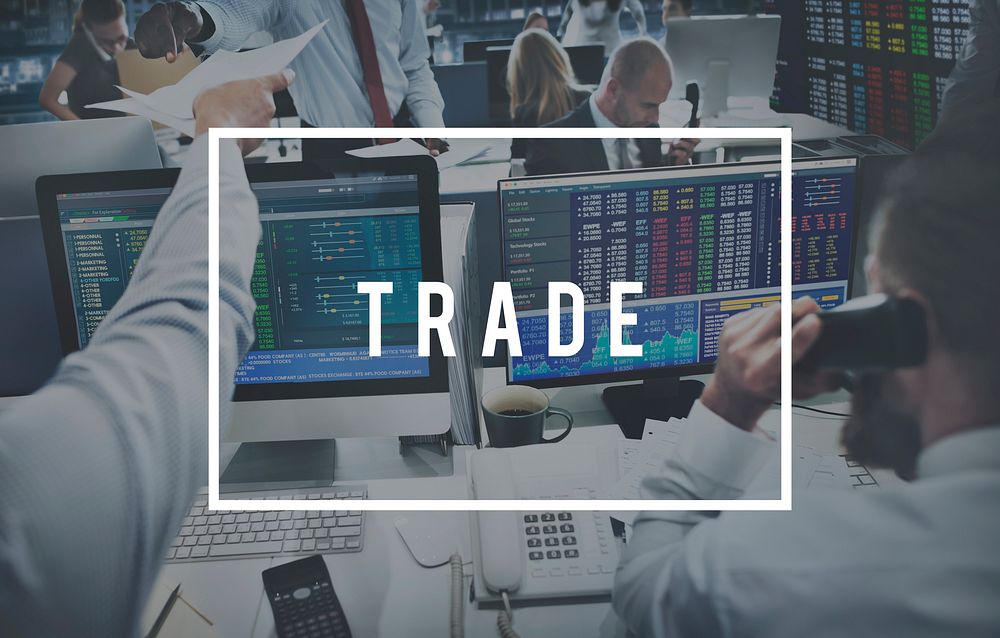 Trade Business Finance Money Market Concept