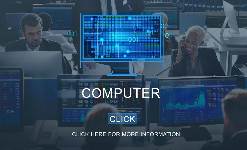 Computer Technology Computing Data Digital Concept