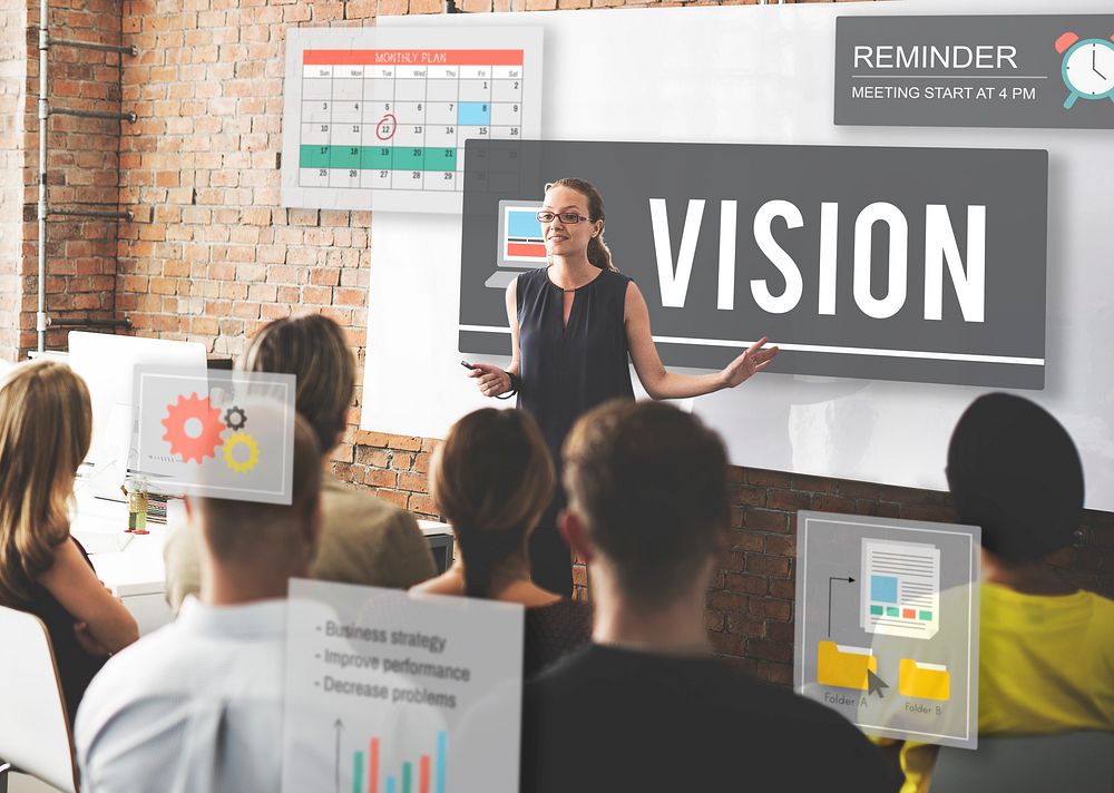Vision Direction Inspiration Mission Target Future Concept