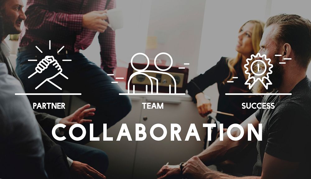 Business Collaboration Teamwork Corporation Concept