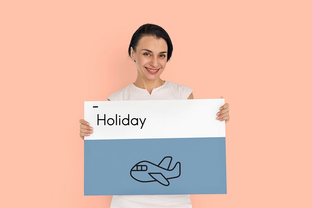 Holiday Journey Flight Travel Icon