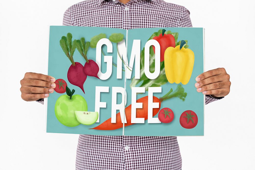 GMO Free Green Fruits Vegetables Icon