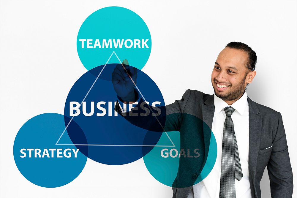 Business Circular Diagram Strategy Icon
