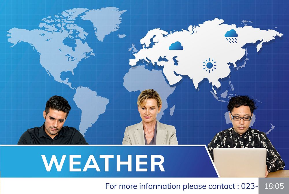 Weather Forecast Special Report Concept