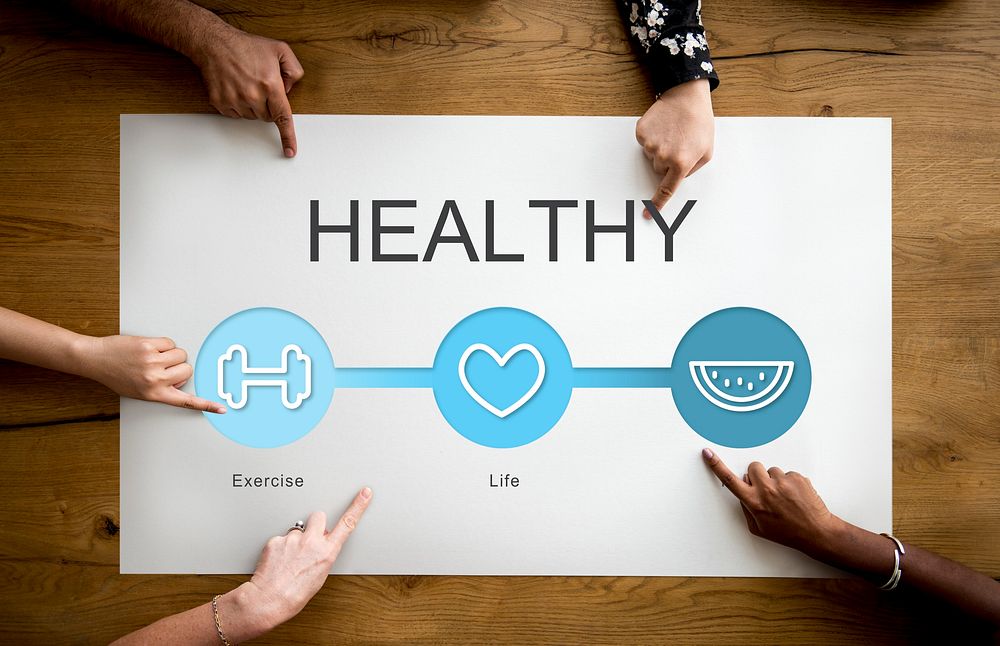 Healthy Lifestyle Health Care Concept