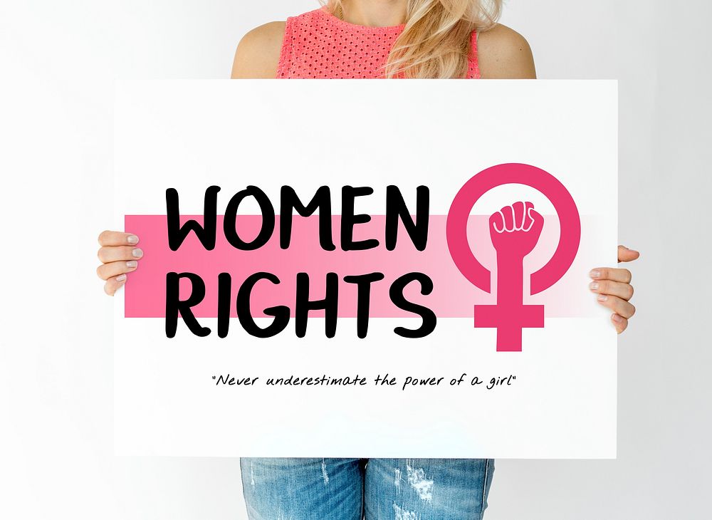 Women rights girl power equality gender