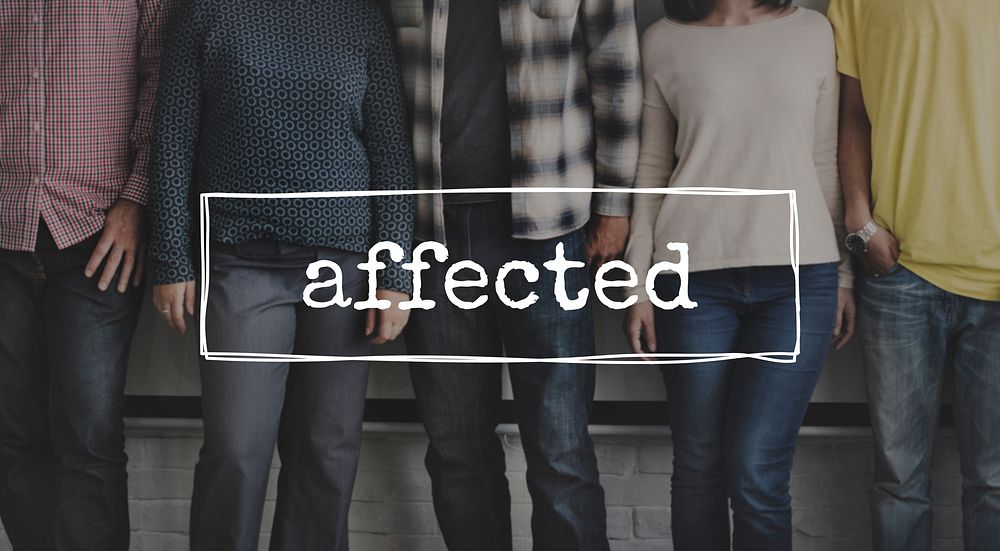 Affected Concerned Related Afflicted Concept