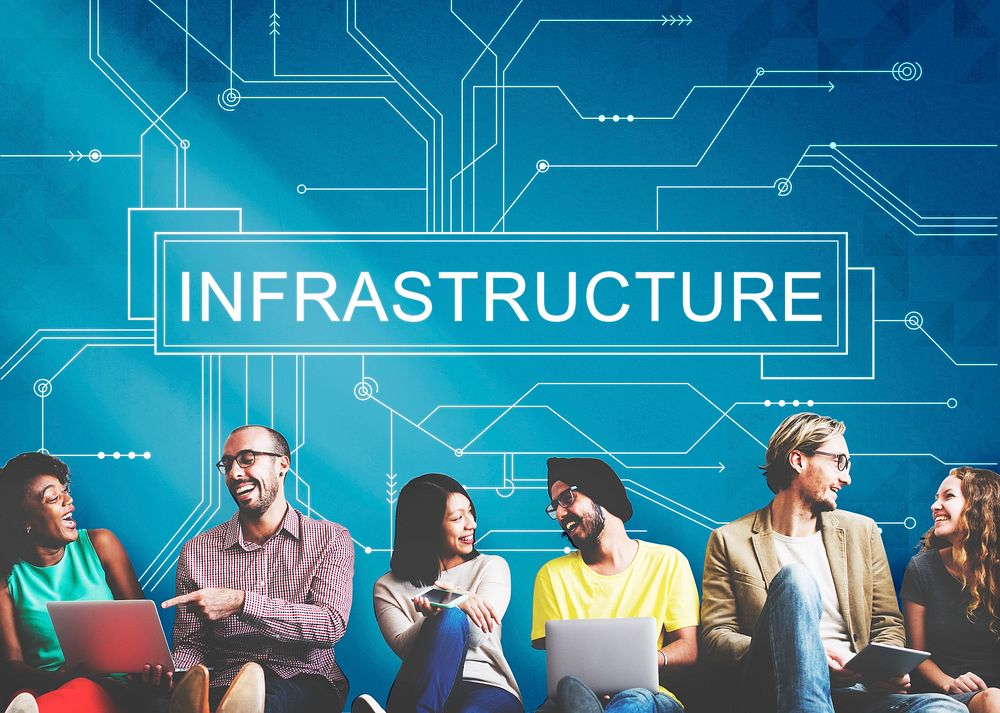 Infrastructure Technology Circuit Board Information Framework Concept