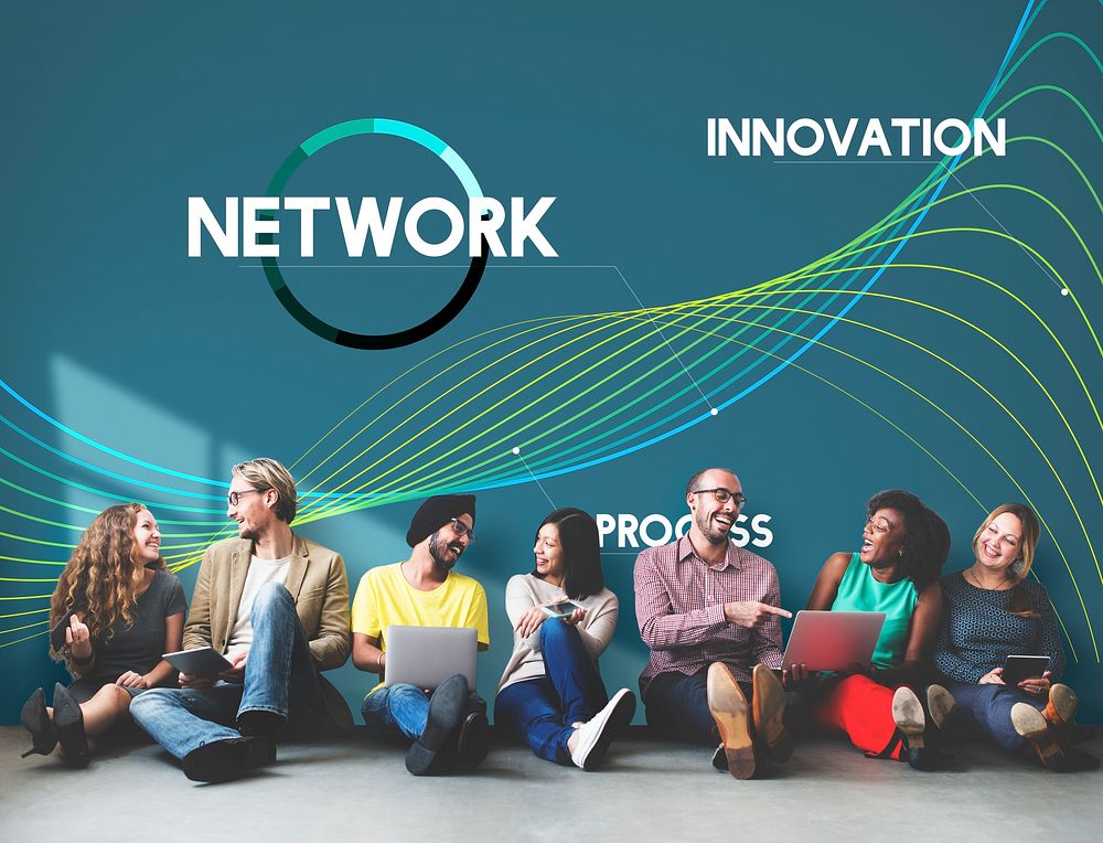 Technology Connect Development Network Process Concept