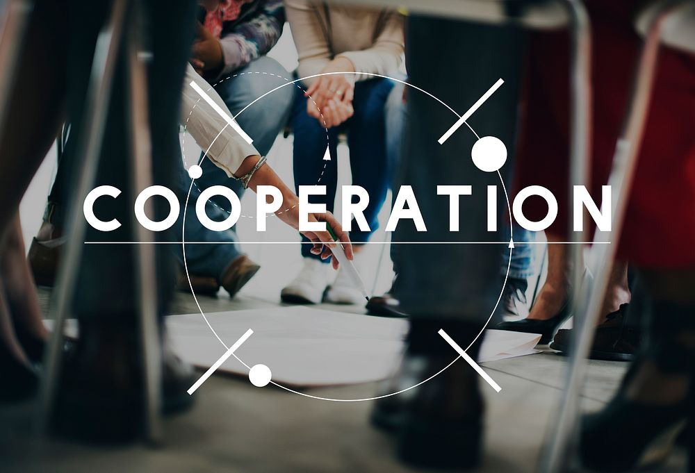 Cooperation Team Collaboration Group Concept