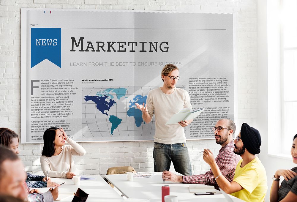 Marketing Branding Campaign Commercial Design Concept