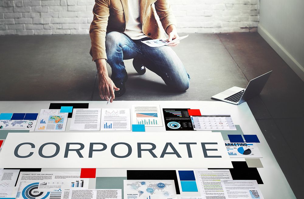 Crporate Corporation Management Business Concept