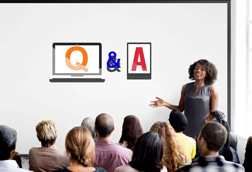Q & A Information Help Response Reply Explanation Concept