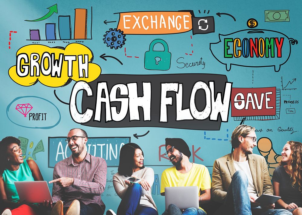 Cash Flow Finance Business Money Profit Budget Concept